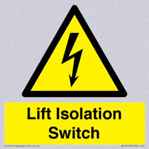 Lift Isolation Switch